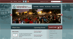 Desktop Screenshot of ci.independence.or.us